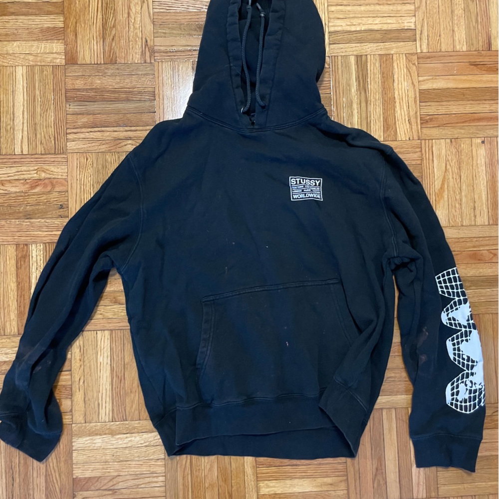 Stussy black hoodie